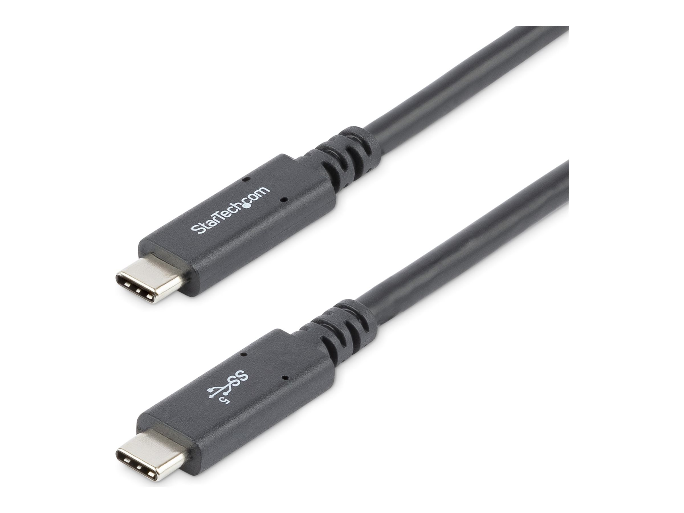 StarTech.com StarTech USB C to USB C Cable - 6 ft / 1.8m - 5A PD - USB-IF Certified - M/M - USB 3.0 5Gbps - USB C Charging Cable - USB Type C Cable (USB315C5C6)USB-Kabel - USB-C (M) gerade zu USB-C (M