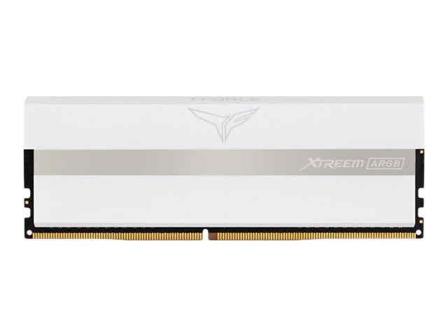 Team Group T-Force Xtreem ARGB White - DDR4 - Kit - 16 GB:2 x 8 GB - DIMM 288-PIN - 3600 MHz / PC4-28800 - CL18 - 1.35 V - ungepuffert - non-ECC - weiß