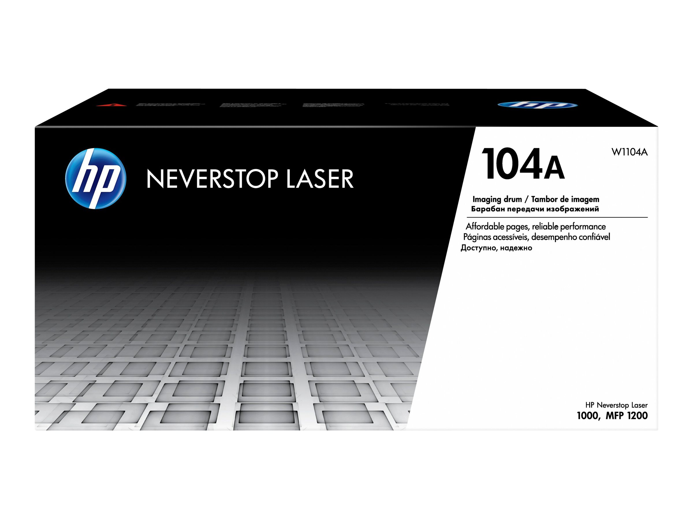 HP 104A - Schwarz - original - Trommeleinheitfür Neverstop Laser 1000a - 1000n - 1000w - MFP 1200a - MFP 1200n - MFP 1200nw - MFP 1200w