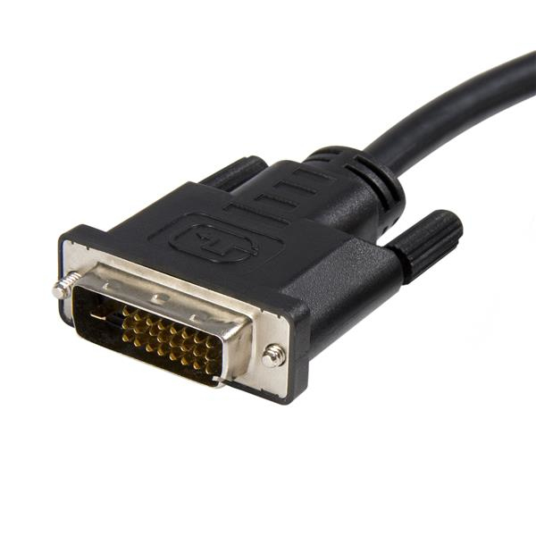 StarTech.com 3m DisplayPort auf DVI Adapter Konverter Kabel / DP zu DVI (Stecker/Stecker)max. Auflösung 1920x1200/ 1080p - DisplayPort-Kabel - DisplayPort (M) zu DVI-D (M) - 3 m - Schwarz - für P/N: D
