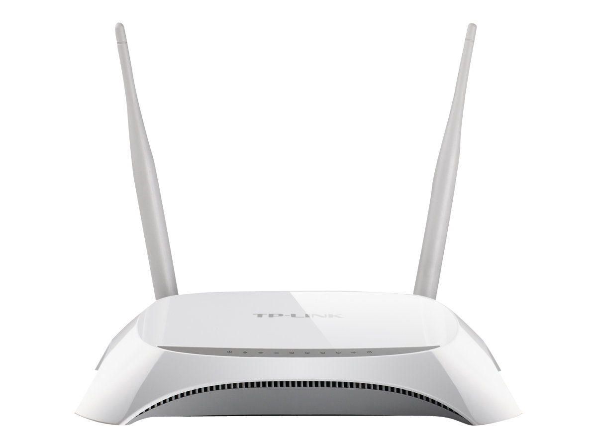 TP-LINK 3G/4G-WLAN-Router, Wi-Fi 4 (802.11n), Einzelband (2,4GHz), Ethernet/LAN, Schwarz, Weiß, Tabletop-Router3G/4G-WLAN-Router