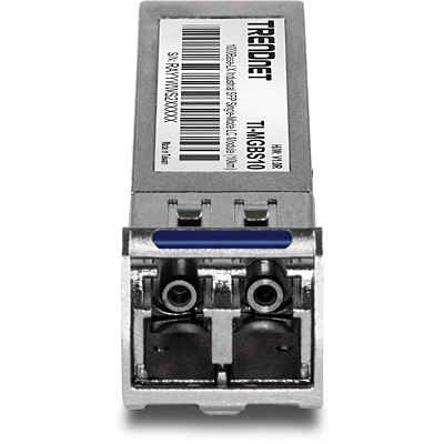 TRENDnet TI-MGBS10 - SFP (Mini-GBIC)-Transceiver-Modul1GbE - 1000Base-LX - LC Single-Modus - bis zu 10 km - 1310 nm - TAA-konform