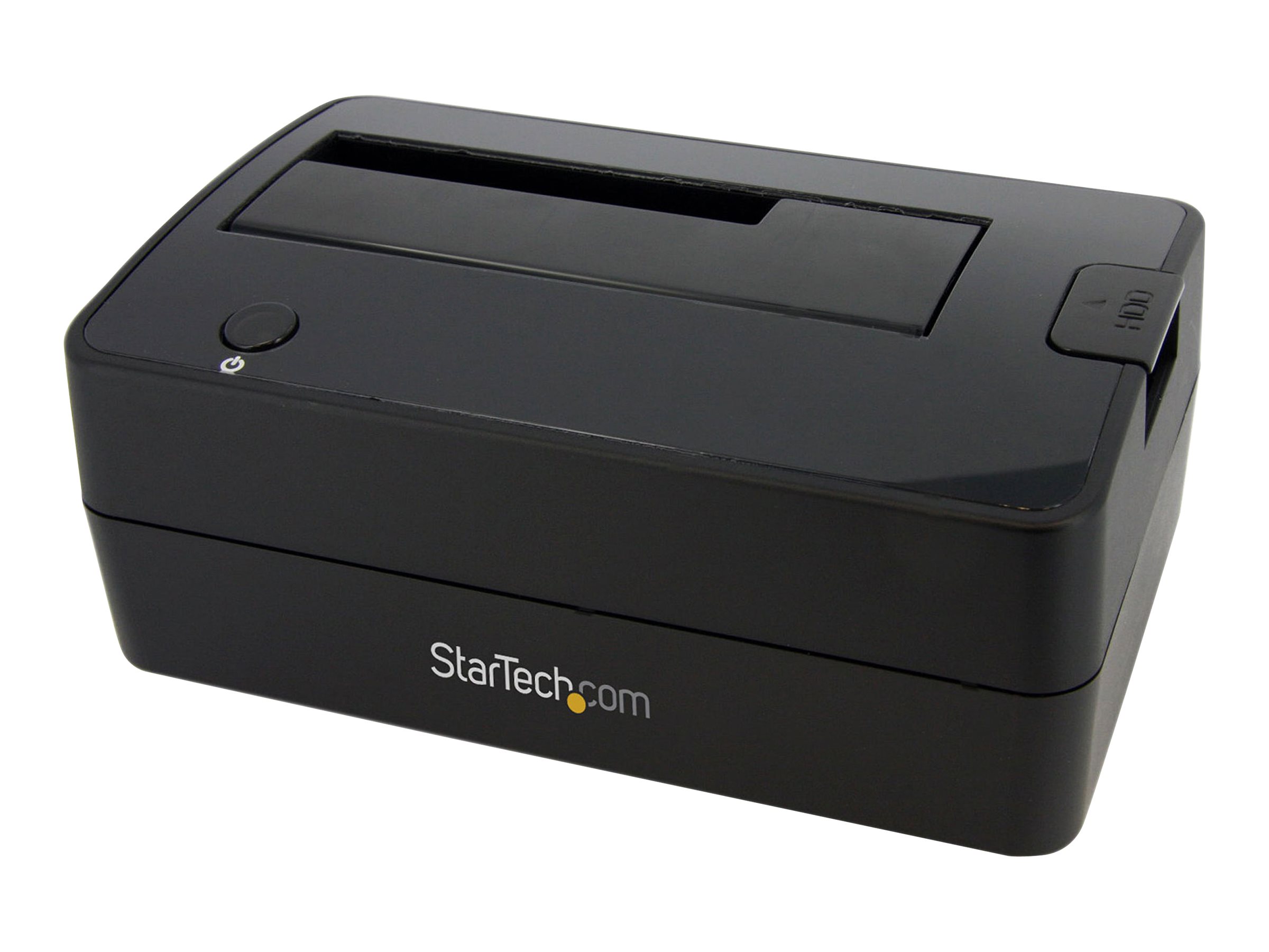 StarTech.com SATA Festplatten Dockingstation auf USB 3.0 6,4/8,9 cm (2,5/3,5)HDD Docking Station USB 3 - Hard Drive Dock 2,5/3,5 Zoll - HDD-Dockingstation Schächte: 1 - 2.5" - 3.5" (6.4 cm - 8.9 cm) -