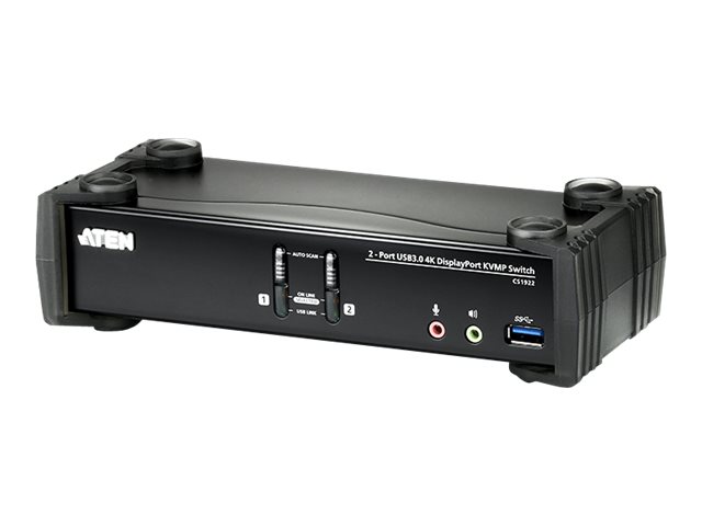 ATEN CS1922 KVMP Switch - KVM-/Audio-/USB-Switch2 x KVM/Audio/USB - 1 lokaler Benutzer - Desktop