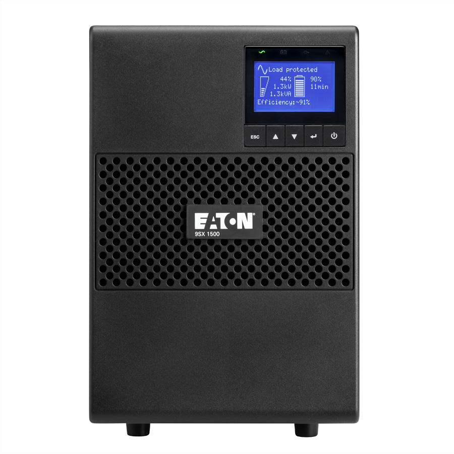 Eaton 9SX 9SX1500I - USV - Wechselstrom 200/208/220/230/240V - 1350 Watt - 1500 VA - RS-232 - USB - Ausgangsanschlüsse: 6 - PFC