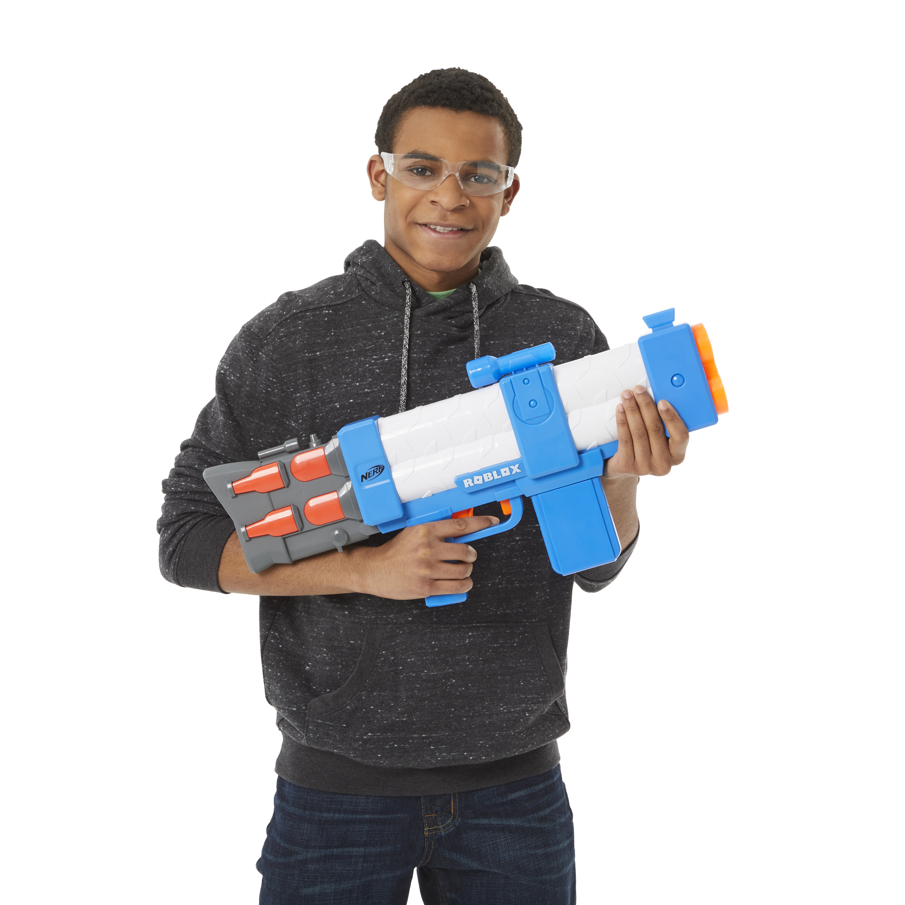 Hasbro Nerf Roblox F2484EU4, Spielzeug-Zerstörer, 8 Jahr(e), 99 Jahr(e), 1,2 kg Arsenal: Pulse Laser Motorized Dart Blaster - 10 Nerf Darts - Clip - Code to Unlock In-Game Virtual Item