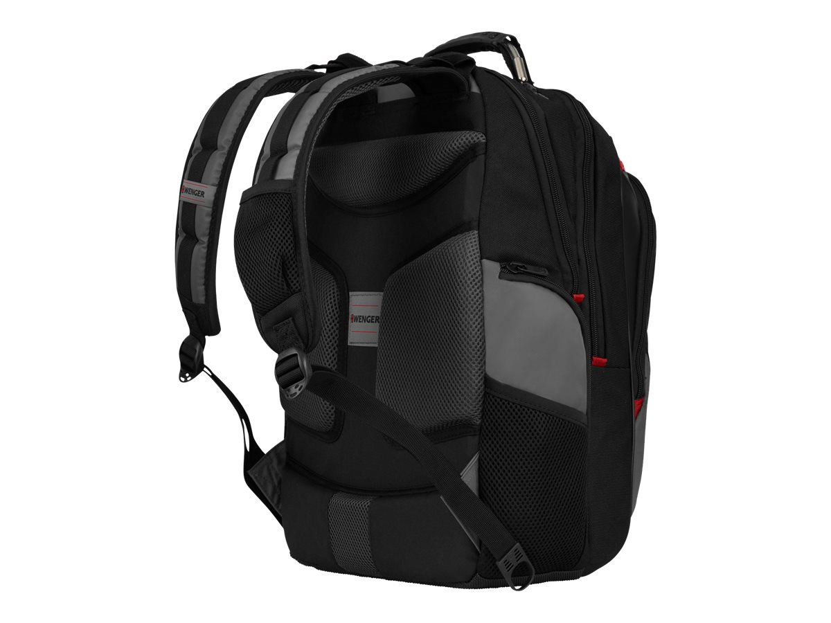 Wenger SwissGear 600639, Rucksackhülle, 43,2 cm (17"), Schultergurt, 2,1 kg17" Laptop Backpack with Tablet / eReader Pocket - Black / Grey