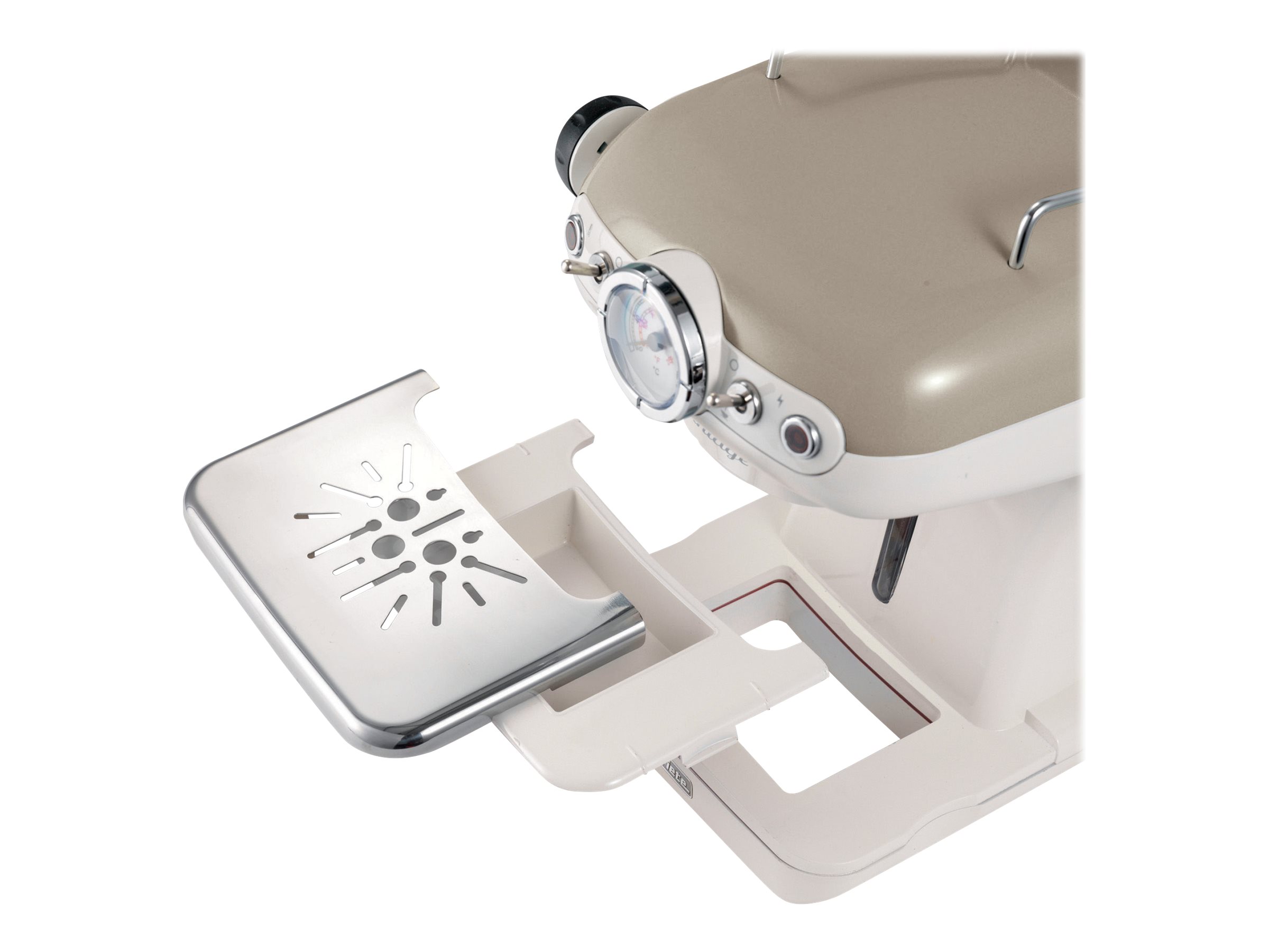 Ariete Vintage 1389 - Kaffeemaschine mit Milchaufschäumer15 bar - beige