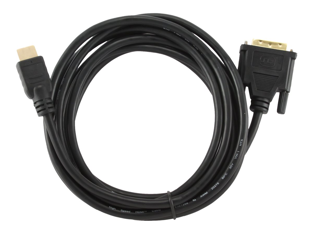 Gembird Cablexpert - Adapterkabel - DVI männlich zu HDMImännlich - 3 m
