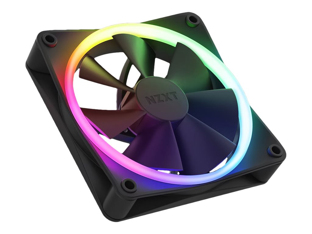 NZXT F Series F120 RGB Triple Pack - Gehäuselüfter120 mm - mattschwarz