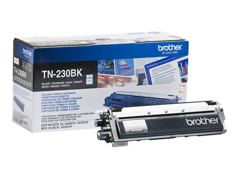 Brother TN230BK - Schwarz - original - Tonerpatronefür Brother DCP-9010CN - HL-3040CN - HL-3040CW - HL-3070CW - MFC-9120CN - MFC-9320CN - MFC-9320CW