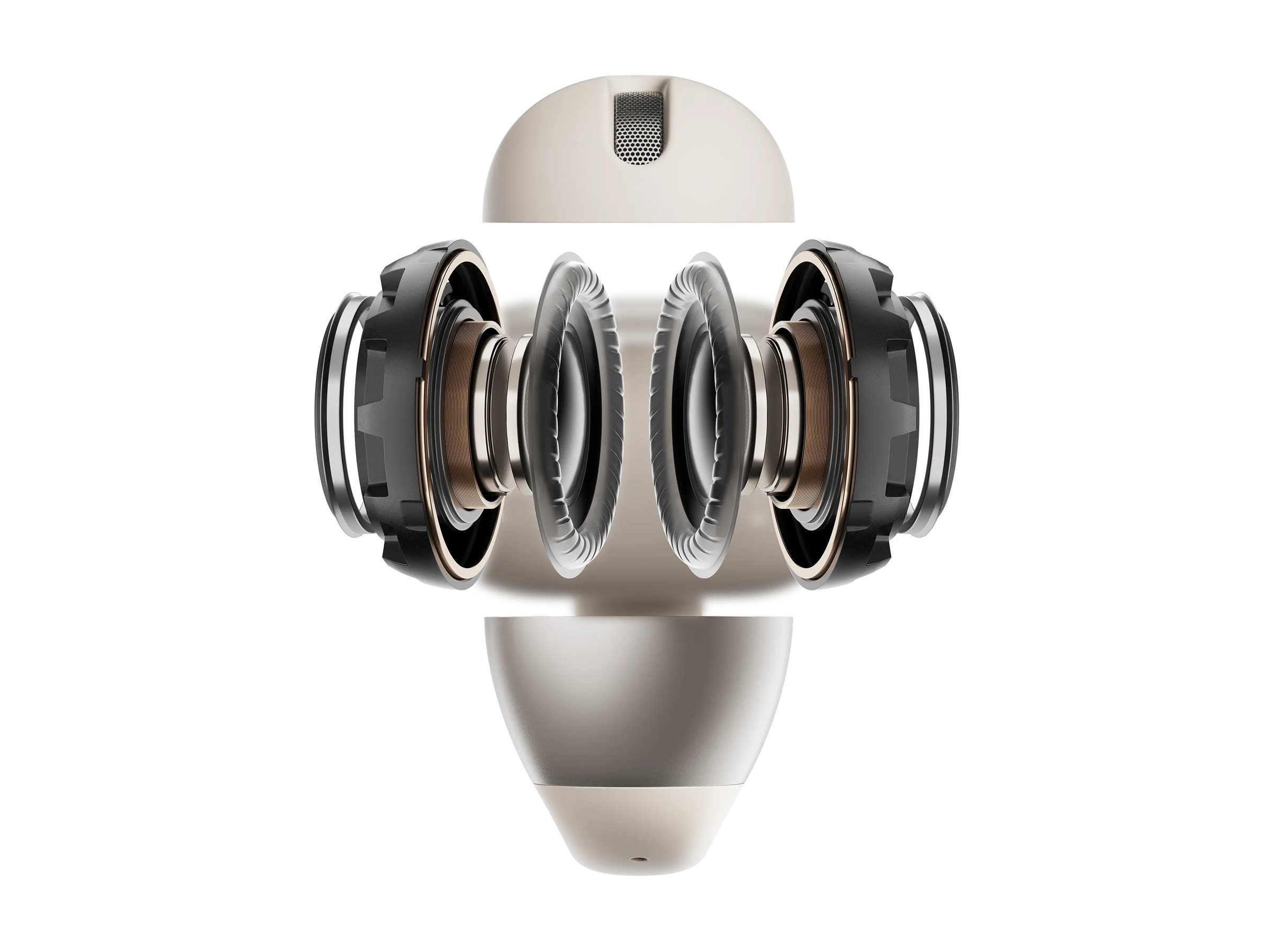 AfterShokz SHOKZ OpenDots ONE - True Wireless-Kopfhörermit Mikrofon - offenes Ohr - Clip-On - Bluetooth - Grau