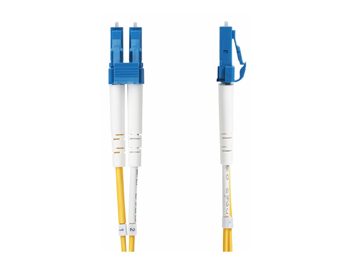StarTech.com 50 Meter LWL Patchkabel LC LC (UPC)Singlemode OS2 - LSZH - Patch-Kabel - LC/UPC Einzelmodus (M) zu LC/UPC Einzelmodus (M) - 50 m - 50 m - 2 mm - Glasfaser - Duplex - 9/125 Mikrometer - OS