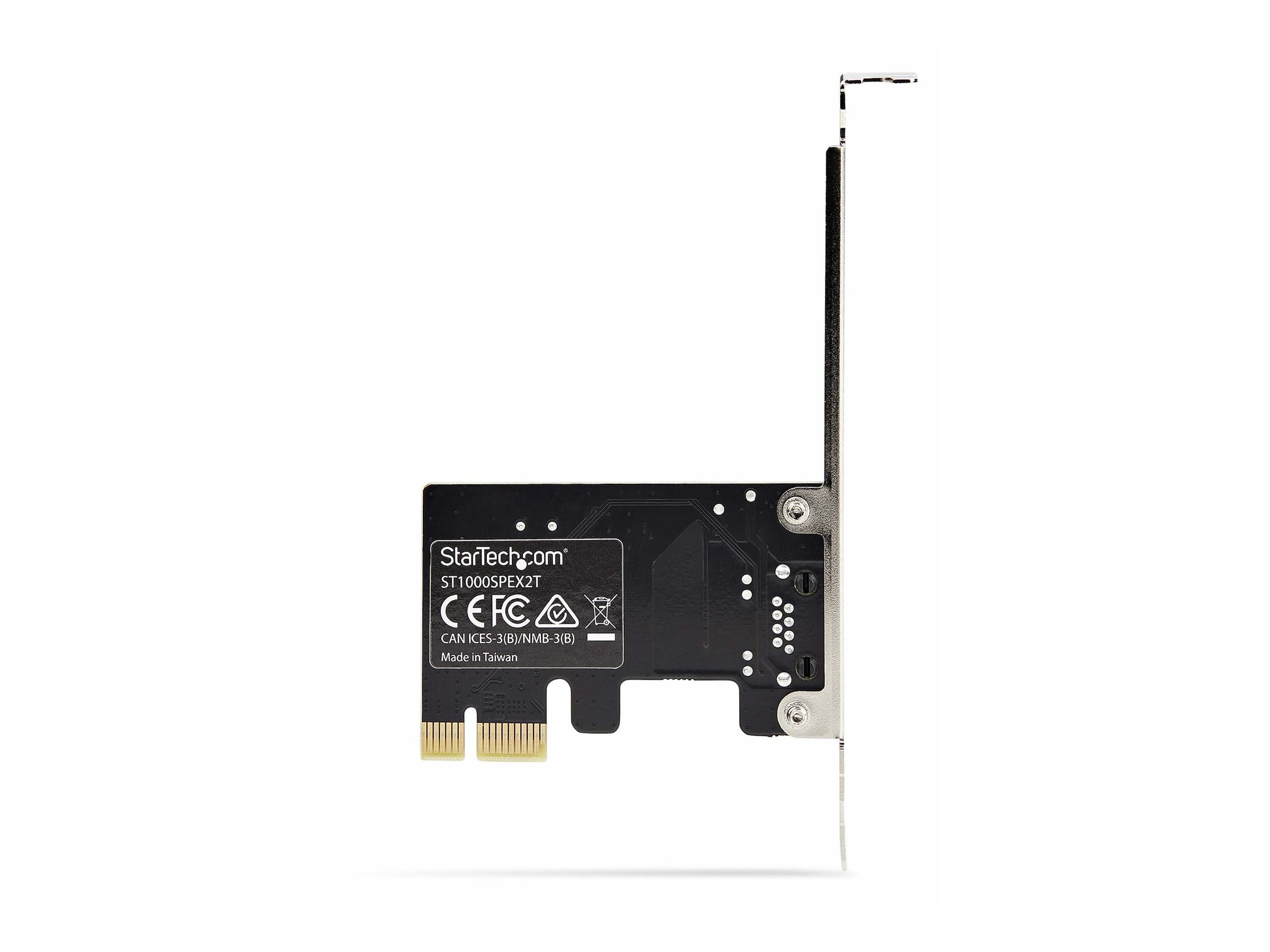 StarTech.com Startech 1-Port Gigabit PCIe Network AdapterCard - TAA Compliant - Netzwerkadapter - PCI Express x1 Low-Profile - Gigabit Ethernet x 1 - Schwarz - TAA-konform