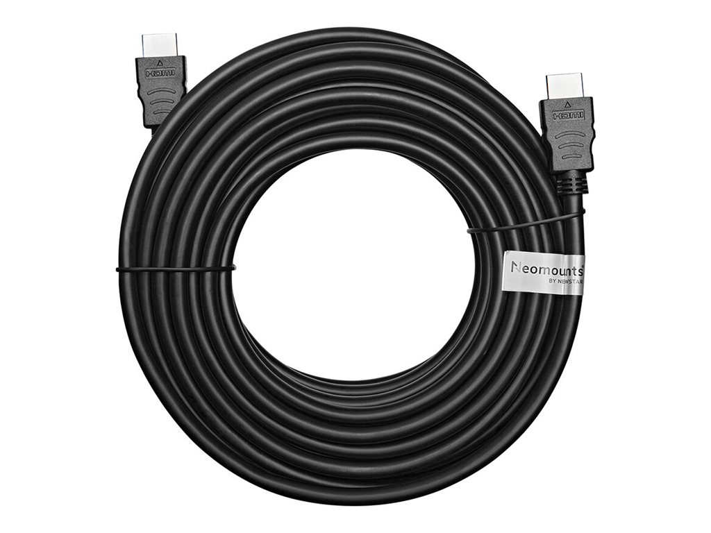 Neomounts HDMI-Kabel - HDMI männlich zu HDMI männlich - 10 m - Schwarz