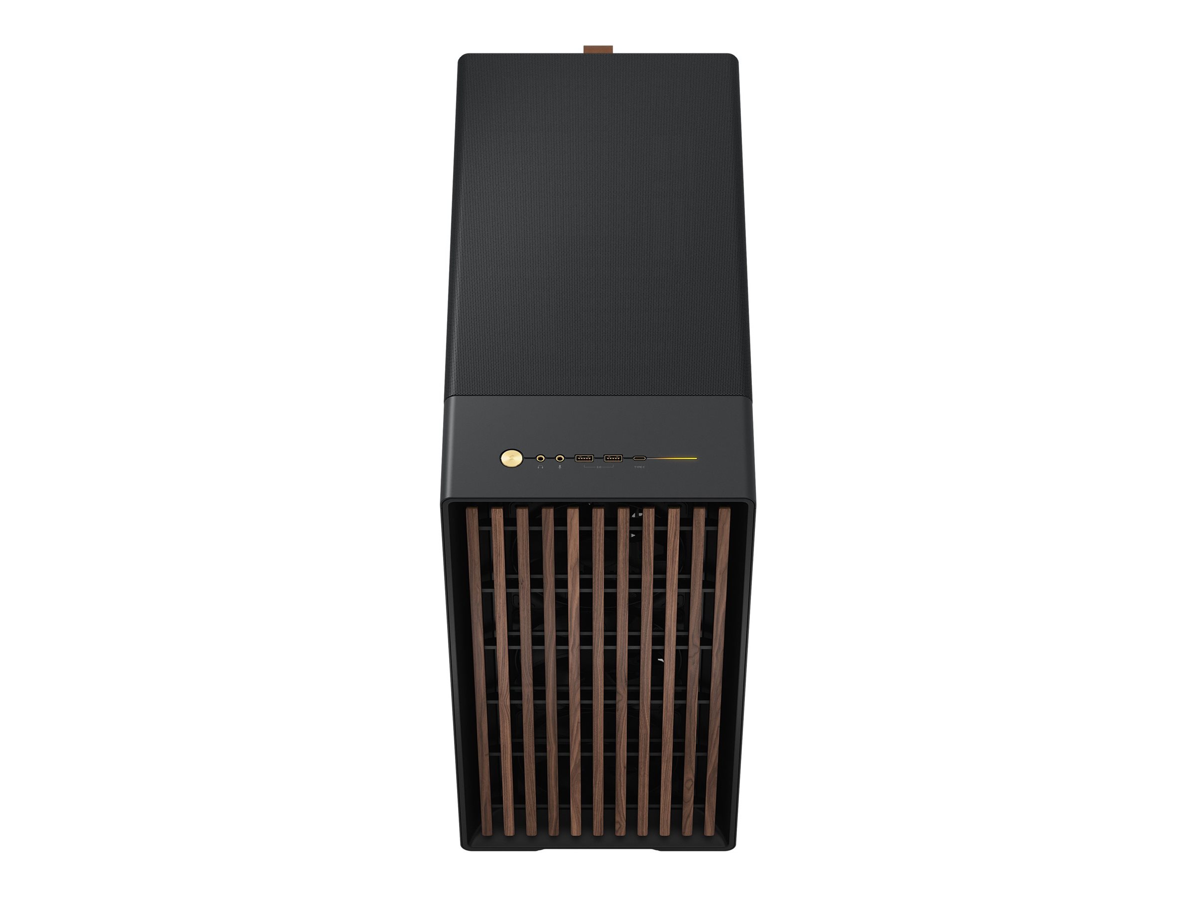 Fractal Design North XL - Tower - E-ATX - Seitenteil mit Fenster (gehärtetes Glas)keine Spannungsversorgung (ATX) - Charcoal Black - USB/Audio/Mic