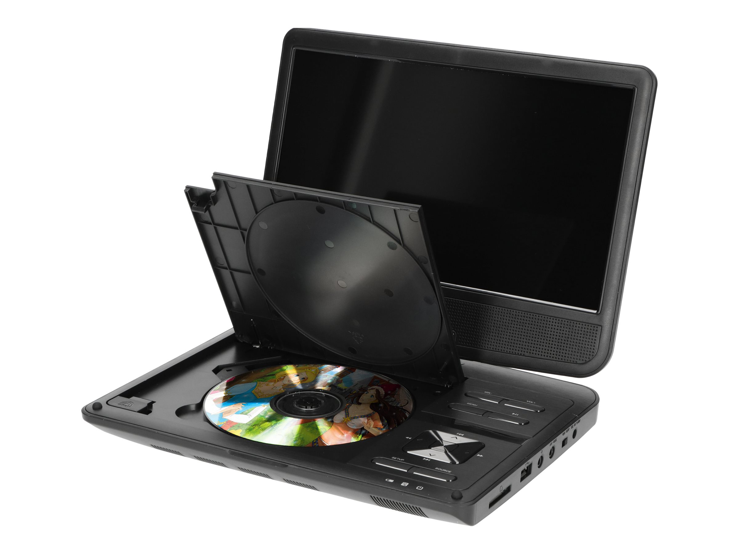 Lenco DVP-1010 - DVD-Player - tragbar -Anzeige: 25.5 cm (10")