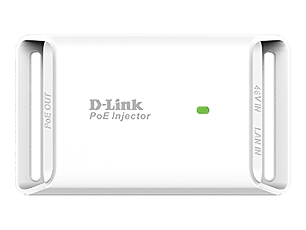 D-Link DPE-101GI PoE Gigabit injector - PowerInjector - für D-Link DAP-2660; AirPremier N PoE Access Point with Plenum-rated Chassis DAP-2360