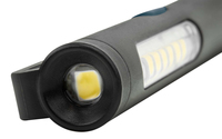 Ansmann PL130B, Taschenlampe, Schwarz, Acrylnitril-Butadien-Styrol (ABS), Kunststoff, Tasten, IP20, SMD LED