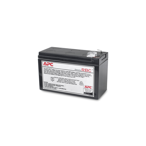 APC Replacement Battery Cartridge #114 - USV-Akku60 VA - 1 x Batterie - Bleisäure - Schwarz - für P/N: BE450G - BE450G-CN - BE450G-LM - BN4001 - BR500CI-IN - BR500CI-RS - BX500CI