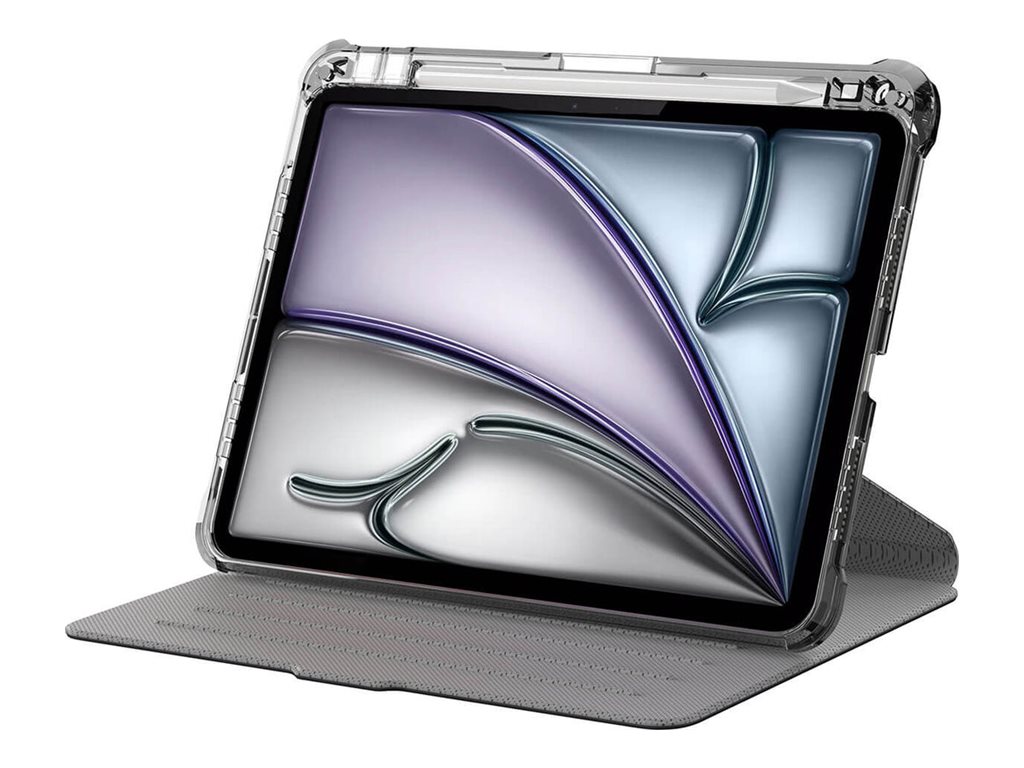 Targus Pro-Tek - Flip-Hülle für Tablet - Thermoplastisches Polyurethan (TPU)klar - Schwarz - 11" - für Apple 11-inch iPad Pro (M4)