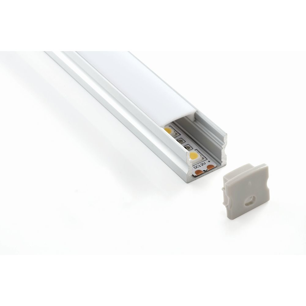 Synergy 21 S21-LED-PR20057, Profil, Weiß, Aluminium, LED, 17,1 mm, 2000 mm LED U-Profil 200cm - ALU004-R