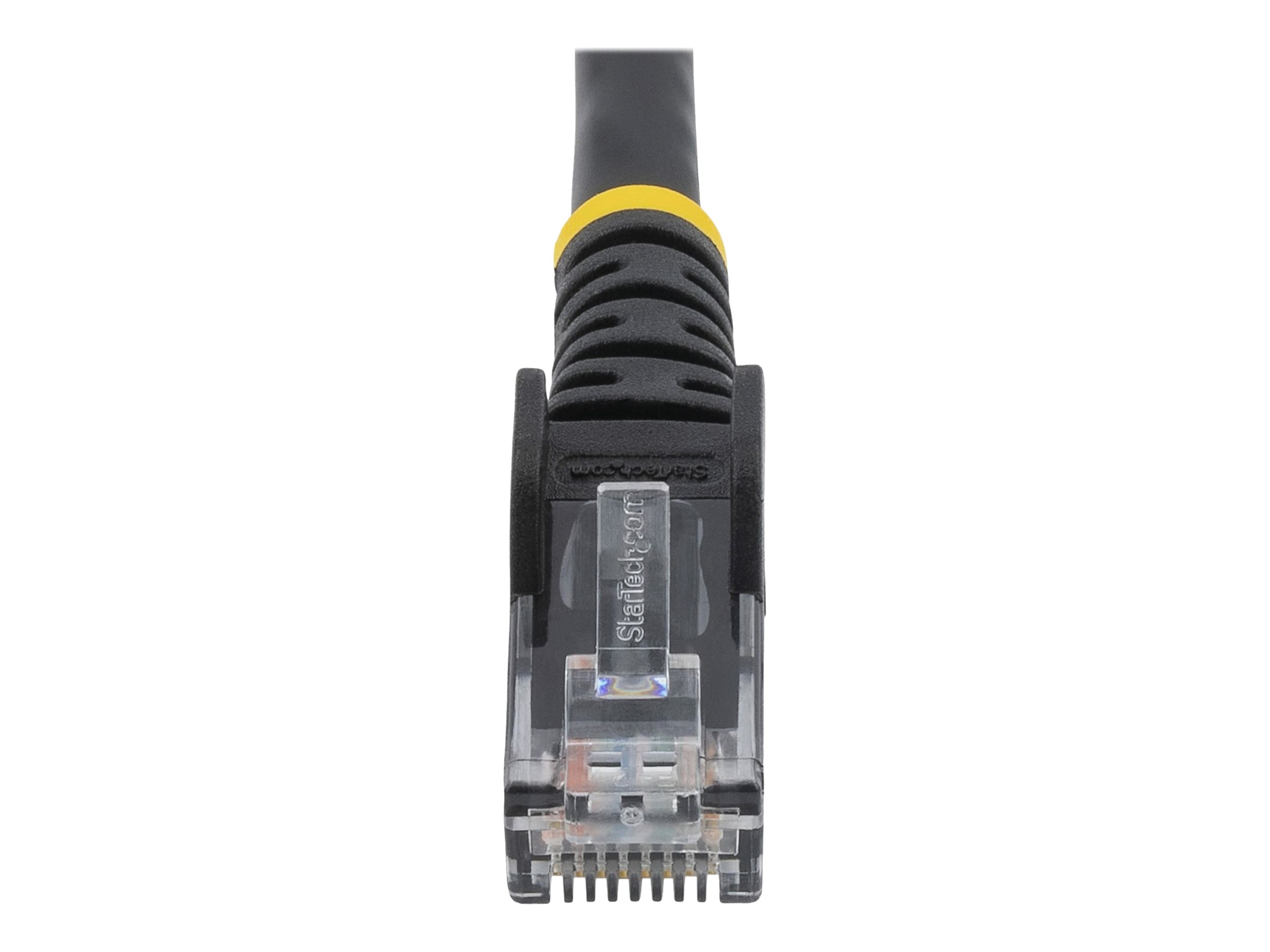 StarTech.com 2m Netzwerkkabel CAT6 - LSZH (Low Smoke Zero Halogen)10 Gigabit 650MHz 100W PoE RJ45 10GbE UTP Lan Kabel - Schwarz - CAT 6 - ETL Zertifizierung - 24AWG (N6LPATCH2MBK) - Patch-Kabel - RJ-4