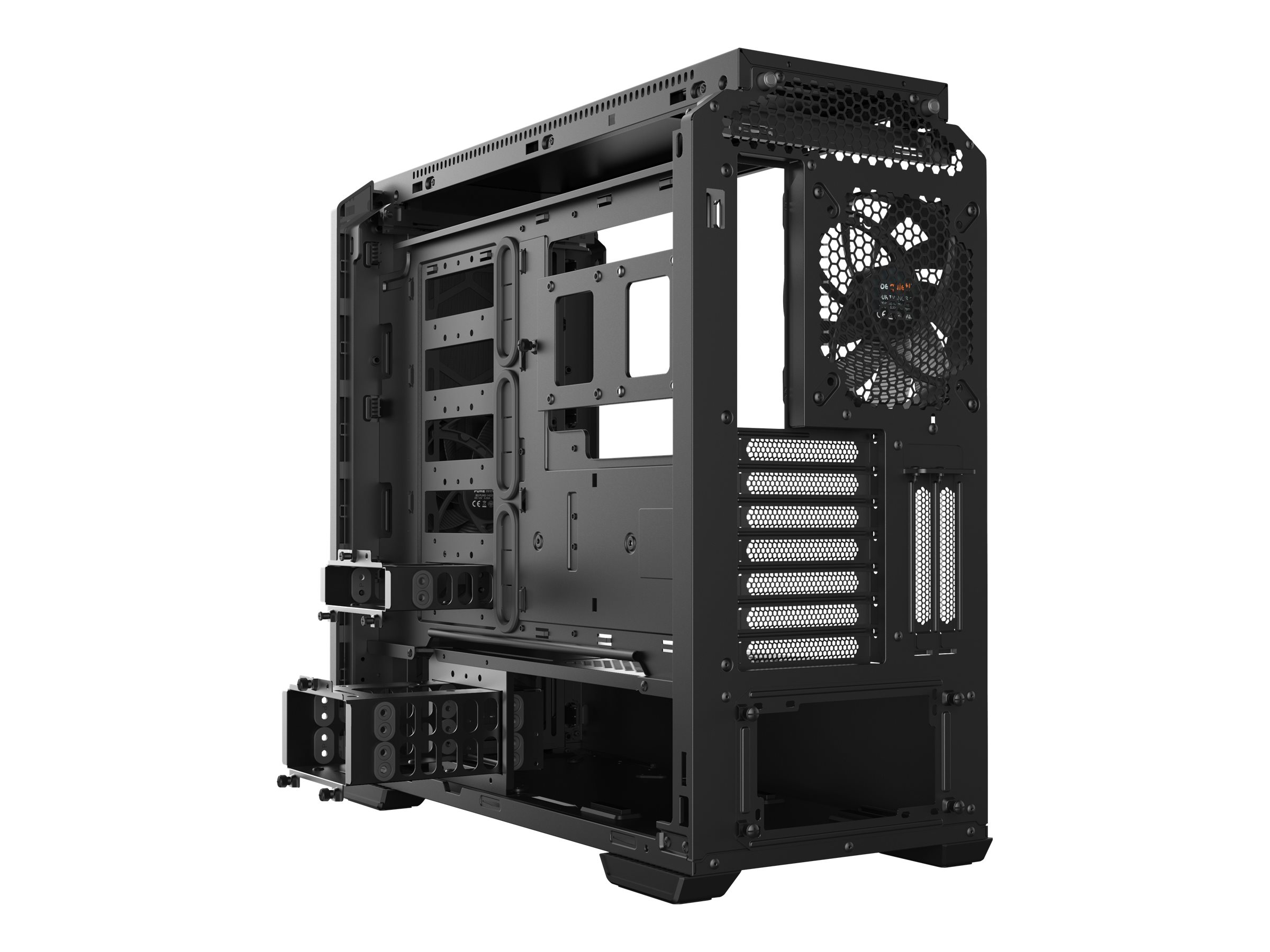 Be Quiet! Silent Base 601 - Tower - E-ATX - keine Spannungsversorgung (ATX / PS/2) Schwarz - USB/Audio