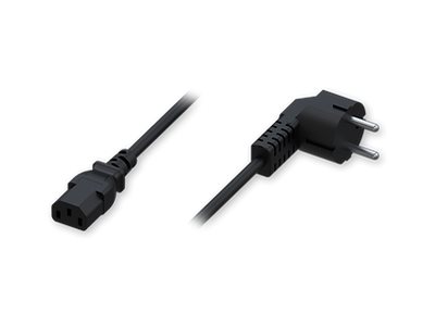Teltonika Stromkabel - Typ F zu power IEC 60320C13 - 250 V - 10 A - 1.2 m - Schwarz - Europa