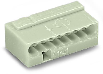 WAGO 243-308, 18,4 mm, 10 mm, 6,8 mm, 100 VMicro Push Wire - 8-conductor terminal block - 6 A - 100 V