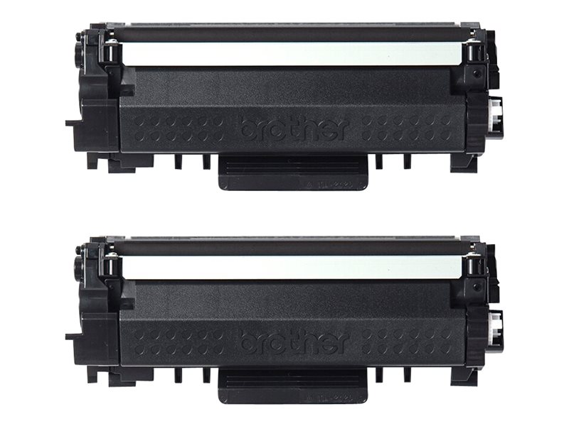 Brother TN2420 TWIN - 2er-Pack - Hohe ErgiebigkeitSchwarz - original - Tonerpatrone - für Brother DCP-L2510 - L2530 - L2537 - L2550 - HL-L2310 - L2370 - L2375 - MFC-L2710 - L2713