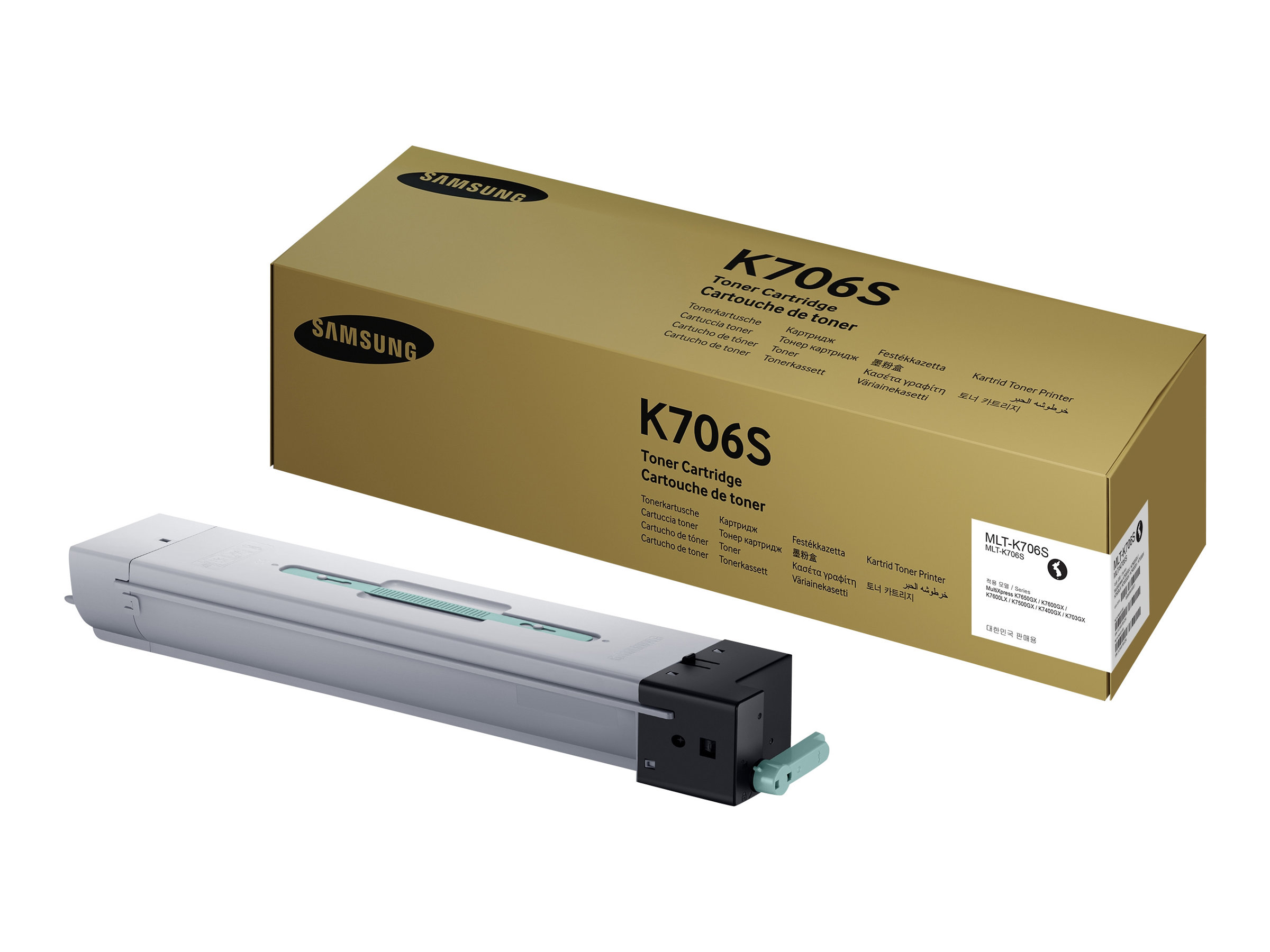 HP MLT-K706S - Schwarz - original - Tonerpatrone (SS816A)für Samsung SL-K703 - SL-K706; MultiXpress SL-K705 - SL-K7400 - SL-K7500 - SL-K7600
