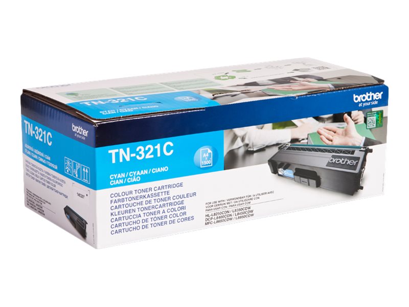 Brother TN321C - Cyan - original - Tonerpatronefür Brother DCP-L8400CDN - DCP-L8450CDW - MFC-L8650CDW