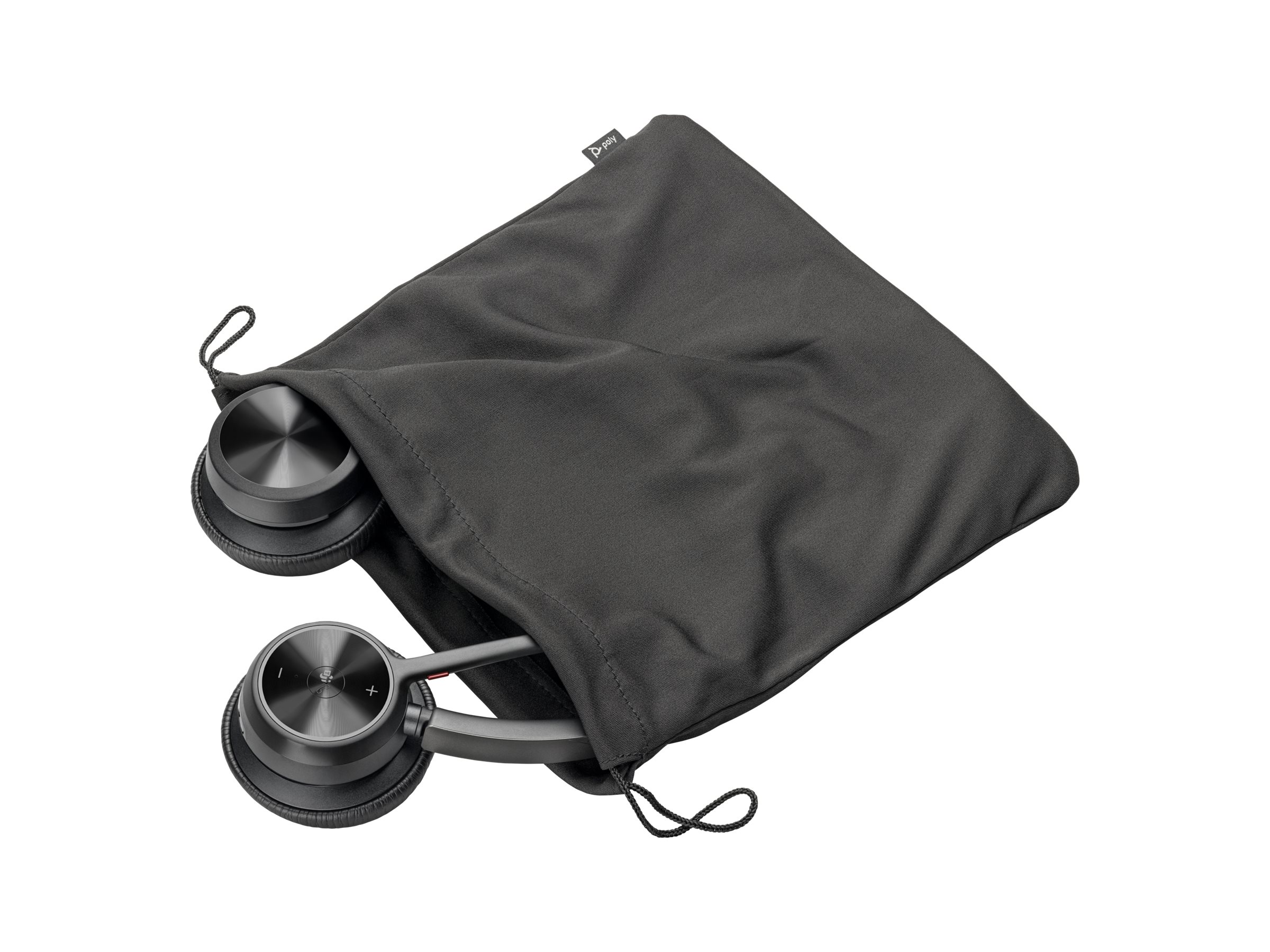 Poly HP Poly Voyager 4320-M - Headset - On-Ear - Bluetoothkabellos - kabelgebunden - USB-A über Bluetooth-Adapter - USB-A - Schwarz - Zertifiziert für Microsoft Teams - Zoom-zertifiziert