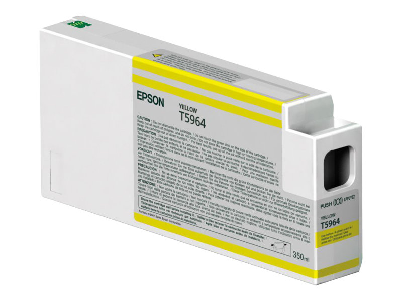 Epson T5964 - 350 ml - Gelb - original - Tintenpatronefür Stylus Pro 7700 - Pro 7890 - Pro 7900 - Pro 9700 - Pro 9890 - Pro 9900 - Pro WT7900