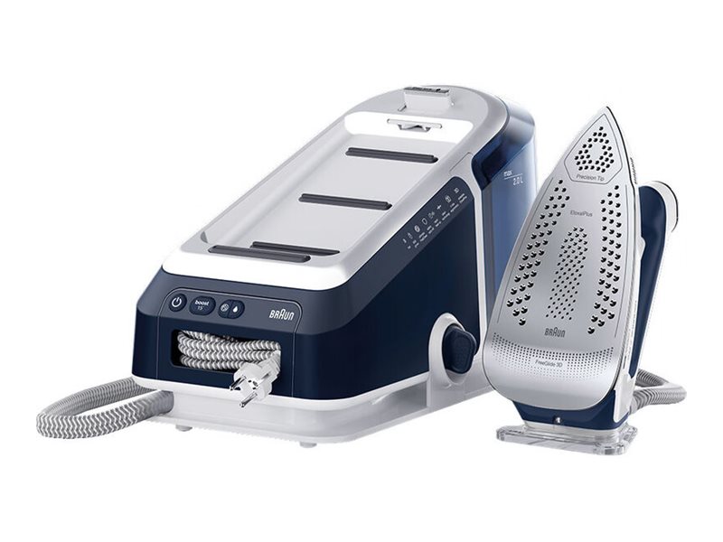 Braun CareStyle 7 Pro IS 7282 BL - Dampfbügeleisenmit automatischer Abschaltung - Grundplatte: EloxalPlus FreeGlide 3D - 2700 W - Blau