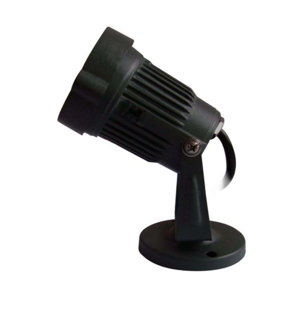 Synergy 21 S21-LED-TOM01029, Außenspotbeleuchtung, Schwarz, Metall, IP65, Garten, 1 Glühbirne(n)1x 3W - 210lm - 6800K - A++ 3kWh/1000h - 230V
