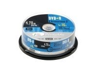 Intenso 25 x DVD+R - 4.7 GB 16x - mit Tintenstrahldrucker bedruckbare Oberfläche