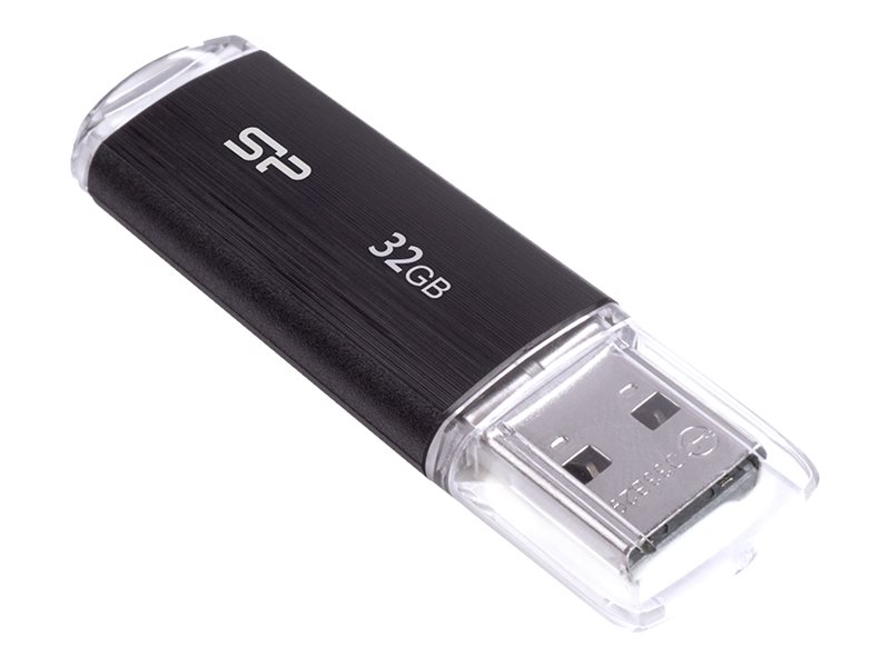 Silicon Power Ultima U02 - USB-Flash-Laufwerk32 GB - USB 2.0 - Schwarz