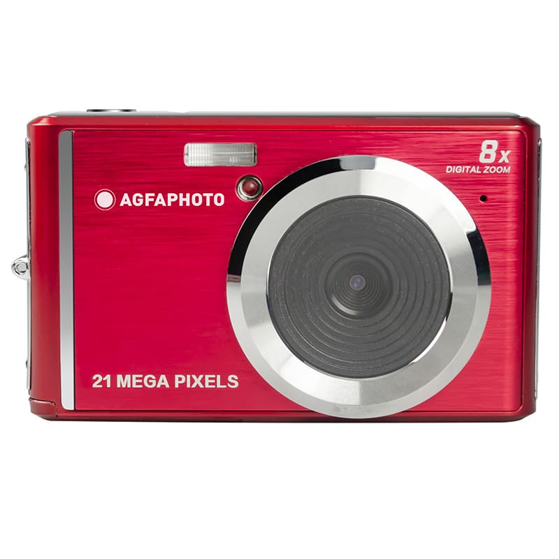 AgfaPhoto DC5200 - Digitalkamera - Kompaktkamera21.0 MPix - 720p - Rot