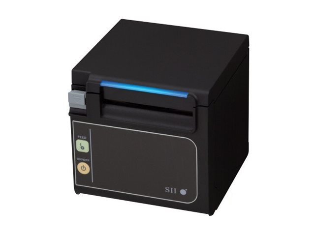 Seiko Instruments RP-F10 series - BelegdruckerThermozeile - 8 cm Rolle - 203 dpi - bis zu 250 mm/Sek. - USB - LAN - USB-Host - Cutter - Schwarz