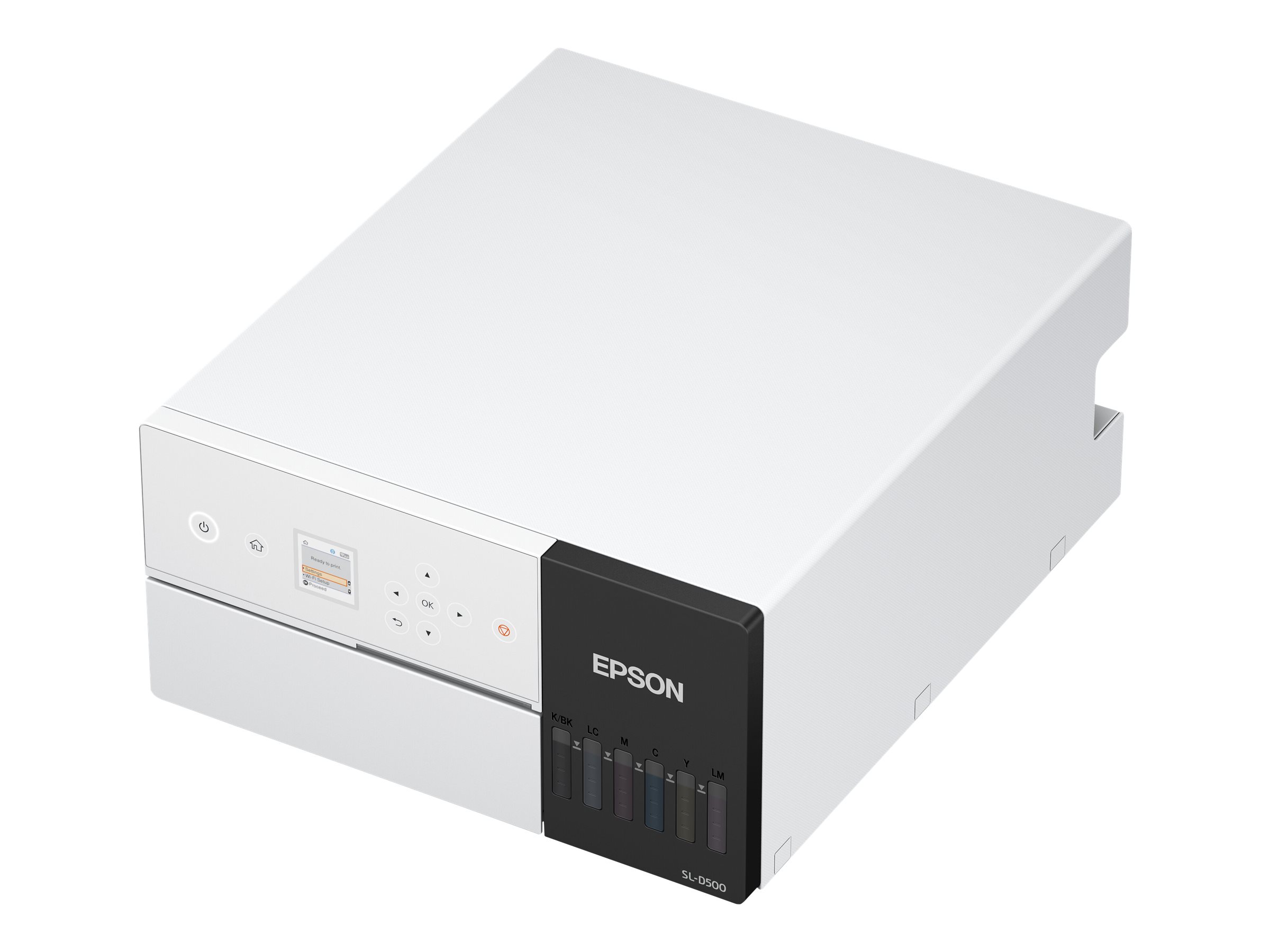 Epson SURELAB SL-D500 - Drucker - Farbe - piezoelektrischer Tintendrucker - CISS - 100 x 150 mm - 1440 x 720 dpi - bis zu 4.17 Abzüge/Min. (einfarbig)/ bis zu 4.17 Abzüge/Min. (Farbe) - Kapazität: 100
