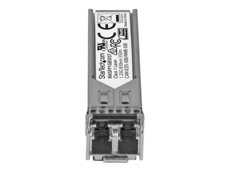 StarTech.com Startech Cisco Meraki MA-SFP-1GB-SX Compatible SFP Module, 1000BASE-SX, 1GbE MMF Optic Transceiver, LC Connector, 550m, 850nm, DDM, Cisco Meraki MS225, MX400, Mini GBIC Transceiver -  (MA