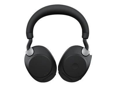 Jabra Evolve2 85 UC Stereo - Headset - ohrumschließendBluetooth - kabellos - aktive Rauschunterdrückung - 3,5 mm Stecker - Geräuschisolierung - Schwarz