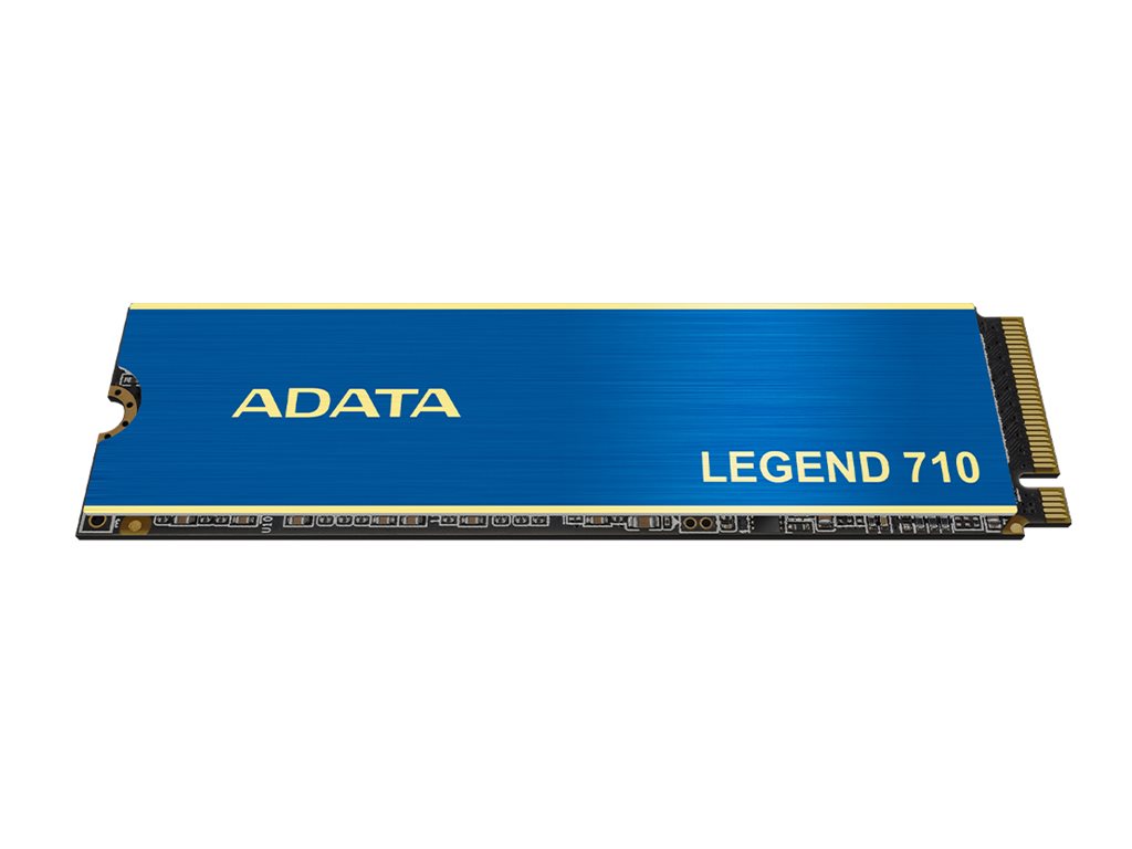 ADATA Legend 710 - SSD - 1 TB - intern - M.2 2280 - PCIe 3.0 x4 (NVMe)256-Bit-AES - integrierter Kühlkörper