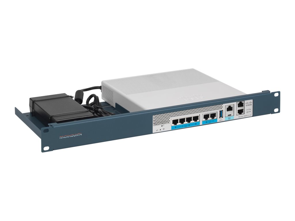 Rackmount.IT CISRACK RM-CI-T16 - Montagesatz für Netzwerkgeräte - Rack montierbar - Metallisch Blau - 1U - 48.3 cm (19")für Cisco Catalyst 9800-L Wireless Controller