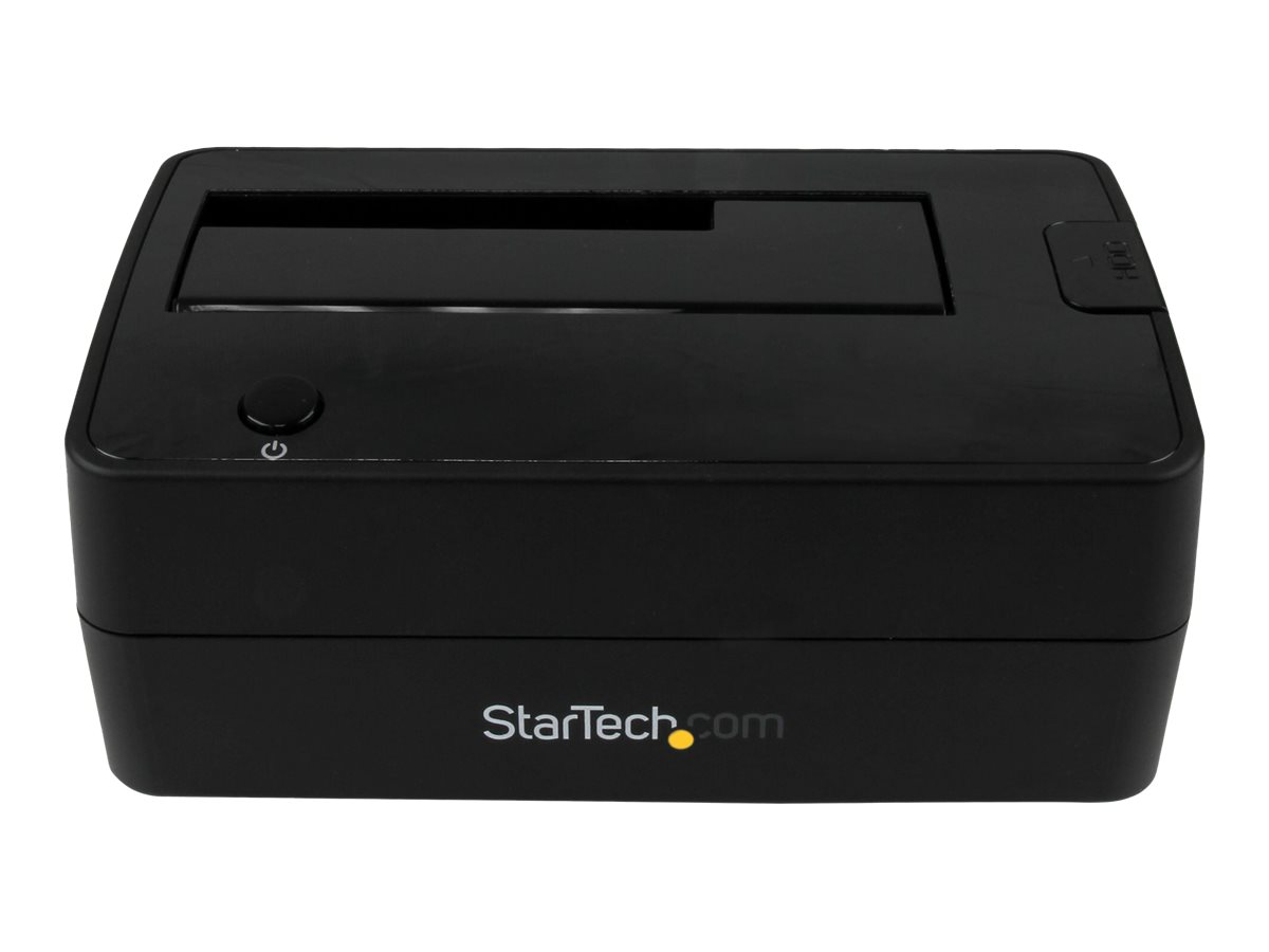 StarTech.com USB 3.1 (10 Gbit/s) Festplatten Dockingstation für 2,5 (6,4cm)/ 3,5 (8,9 cm) SATA SSD / HDD mit UASP - Speicher-Controller mit Datenanzeige - Netzanzeige - 2.5" - 3.5" (6.4 cm - 8.9 cm) -