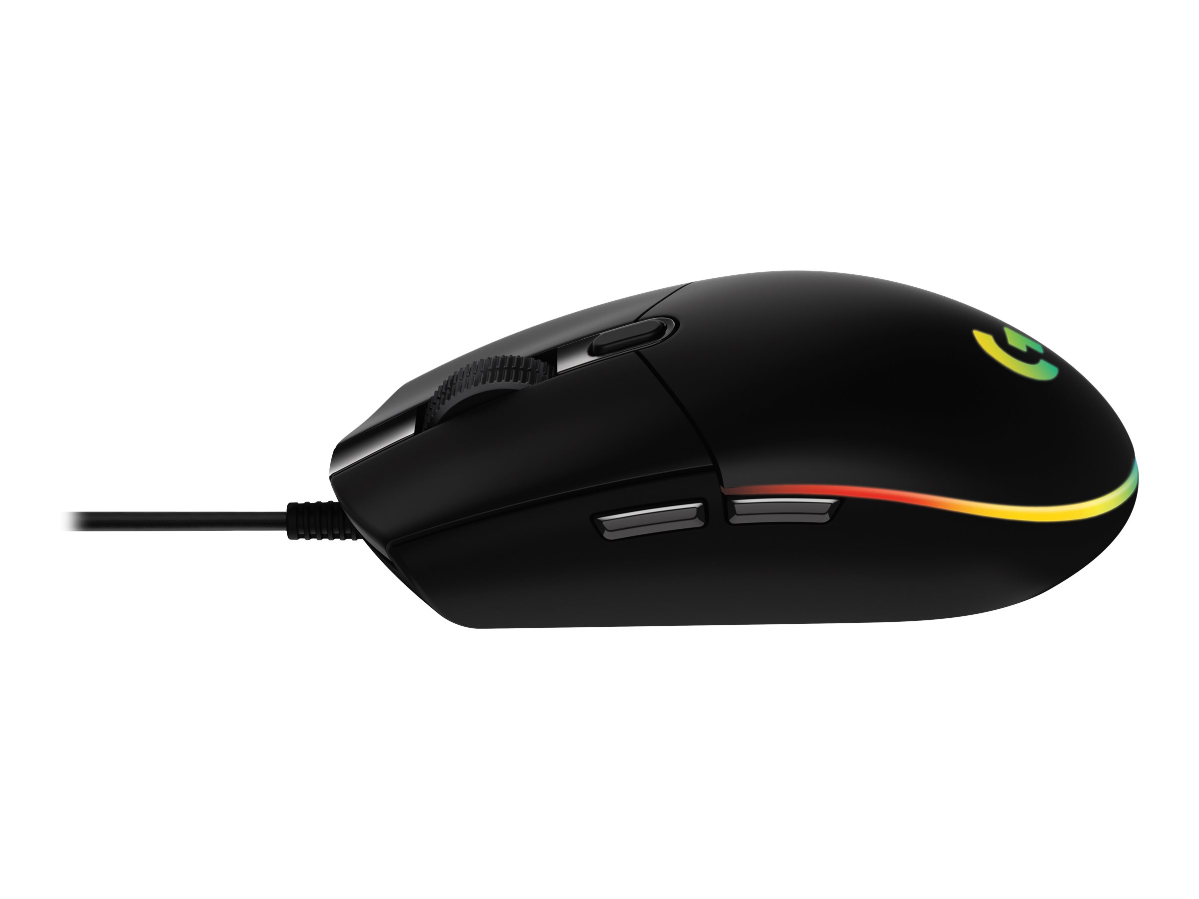 Logitech Gaming Mouse G203 LIGHTSYNC - Mausoptisch - 6 Tasten - kabelgebunden - USB - Schwarz
