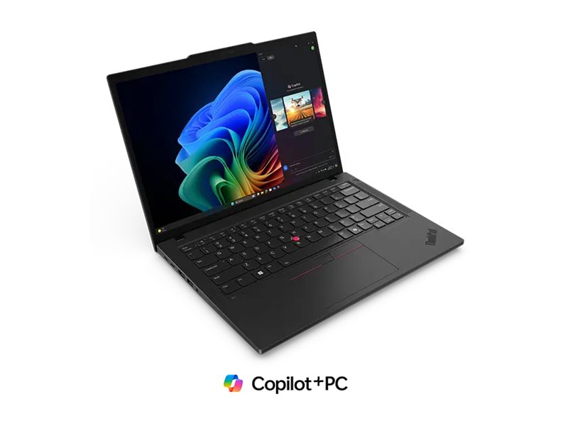 Lenovo ThinkPad T14 Gen 6 21QJ - 180°-Scharnierdesign - AMD Ryzen AI 5 PRO 340 / 2 GHz - Win 11 Pro - Radeon 840M - 32 GB RAM - 1 TB SSD TCG Opal Encryption 2, NVMe, Performance - 35.6 cm (14")IPS 192