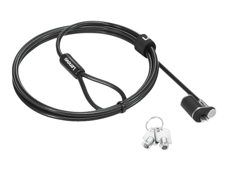 Lenovo NanoSaver Essential - Sicherheitskabelschloss1.5 m - für ThinkBook 14s Yoga G2 IAP; ThinkPad L13 Yoga Gen 3; L15 Gen 3; P1 Gen 5; T14s Gen 3